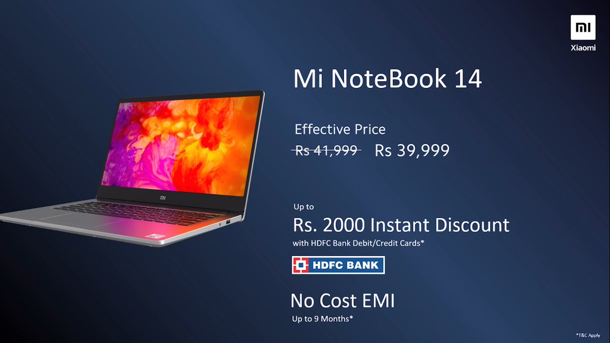 Mrtechauditor's tweet image. #MiNoteBook14
 
14&quot; FHD Display
@intel i5 10th Gen
@nvidia MX 250/UHD graphics 620
8GB RAM
256/512GB SSD
#MiSmartShare
#MiBlazeUnlock
Metal build
Scissor Keyboard
Stereo speakers
46Wh (65W charger)
Bundled web cam
1.5kg

#Xiaomi #NoteBook #Tech #TechNews #technology