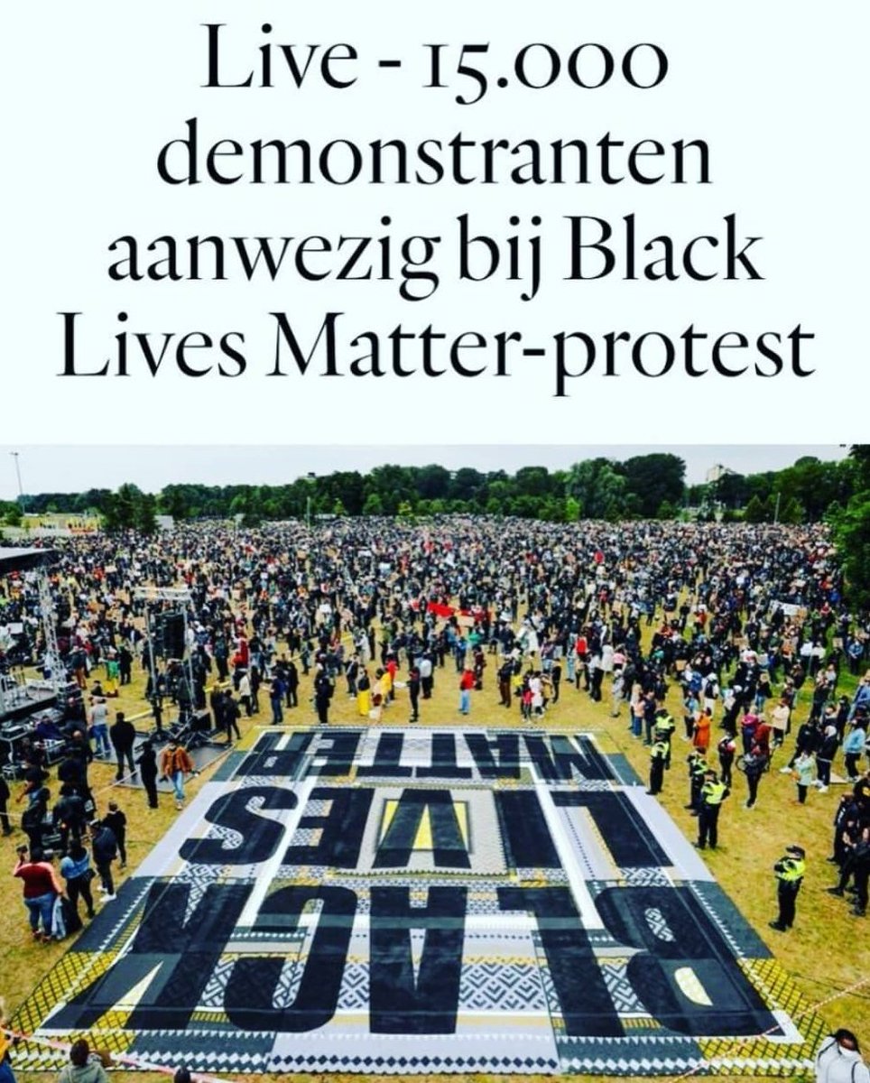 Gisteren was historisch, ben wakker en mijn telefoon stroomt over van de liefde en positiviteit! Vanaf hier gaan we voor integrale en constructieve samenwerkingen! Ik wil de <a href="/AmsterdamNL/">Gemeente Amsterdam</a> driehoek en <a href="/adamzuidoost/">Amsterdam Zuidoost</a>  bedanken voor een intensieve samenwerking! #BLMBimre