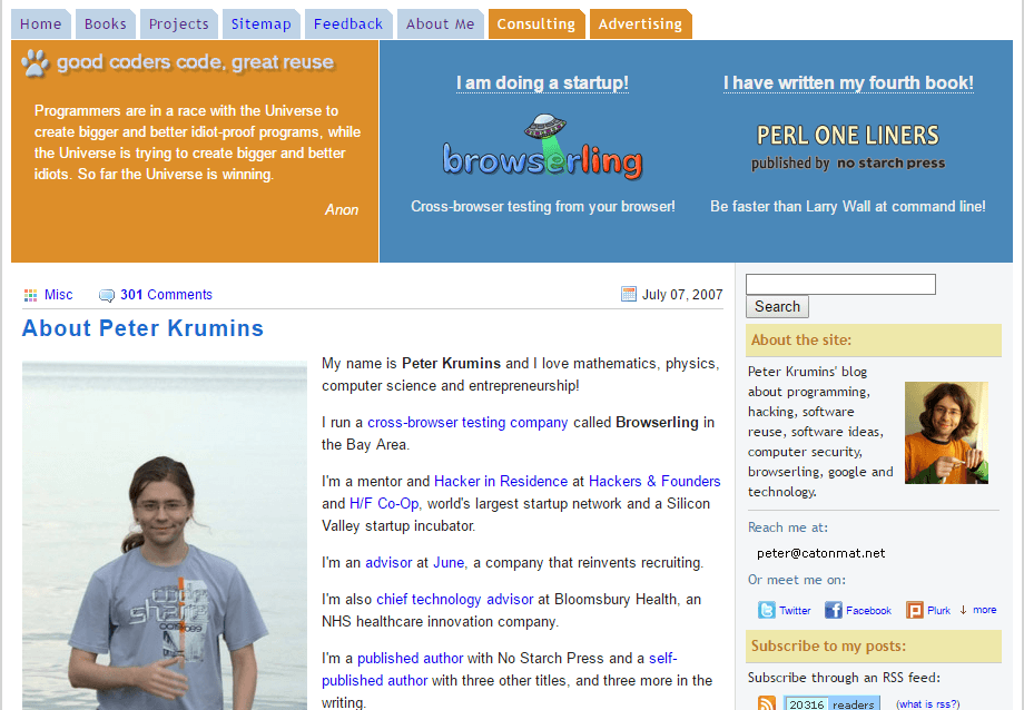 StephenOttoOtto's tweet image. Reviews: Best Software Development Blogs: hackerztrickz.com/best-software-… #bestblogs #bestblog #softwaredevelopmentblog #programmingblog #programmingblogs #programming #dev #development