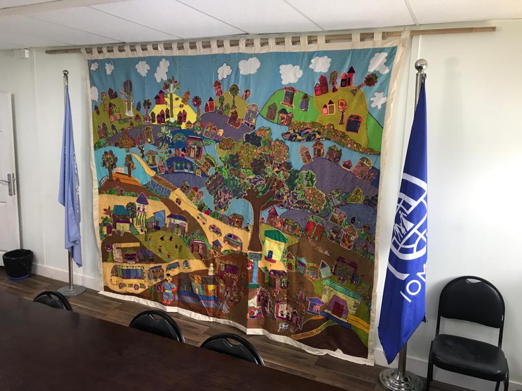 3mpereira's tweet photo. The @UNmigration #Rohingya Cultural Memory Center #CMC project continues to assist #refugge artists to practice their passions and "stitch" culture, livelihoods, mental health and protection in a holistic vision of welfare in #kutupalong
@IOMchief https://t.co/iAg31IzqUW