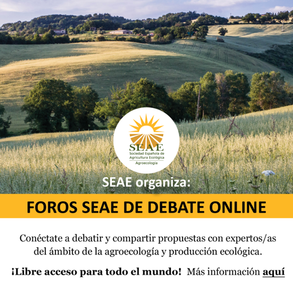 SEAE_Agroecolog's tweet image. 🍅 Esta tarde, a las 18 h., #debateonline "Variables clave y puntos críticos en la producción hortícola ecológica de #invernadero" 
🧐 Con Francisco Salvador Sola, de @NaturChoice  y José Manuel Torres Nieto, Coordinador de #RedAE.
ℹ️ agroecologia.net/evento/debate-…