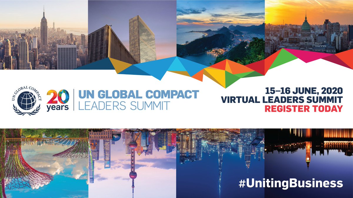 luigi_carafa's tweet photo. Join us in the UN @globalcompact #LeadersSummit! 

On June 15-16, this virtual event will discuss how we can rebuild more inclusive economies and recover from three global crises: #COVID__19 #inequality
#ClimateCrisis

➡️ https://t.co/HptmD1p1jt https://t.co/Z15wXjG1ZY