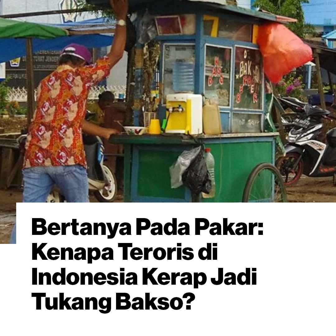Menurut mantan anggota Jamaah Islamiyah Asia Tenggara, profesi jual bakso memang terhitung strategis. ow.ly/HnkR30qOHx9
