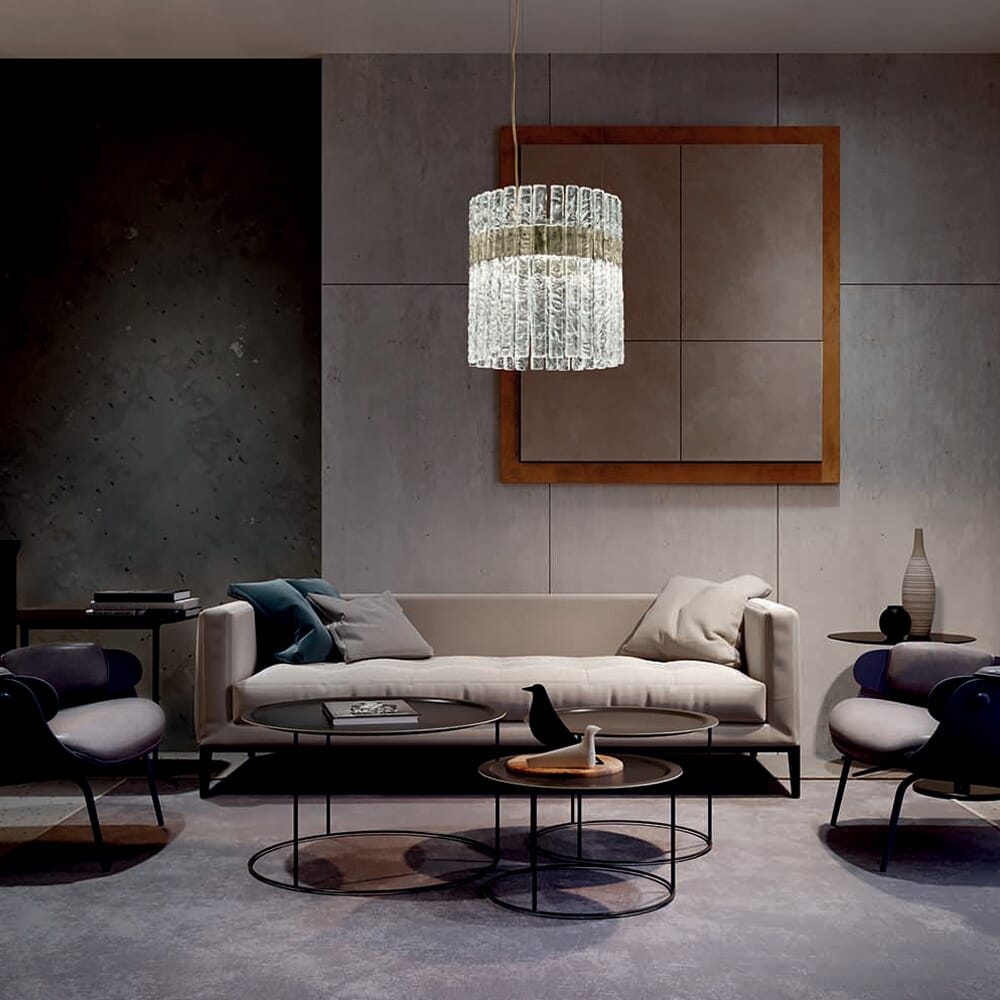 Luxury lighting that really lifts a room ⭐ Refined, textured glass with a hint of concealed gold makes a fabulous statement
ow.ly/zaEN50A2F14
#luxurylighting #designerlighting #crystal #glass #pendantlight #ceilinglight #chandelier #luxurylifestyle #londonlife