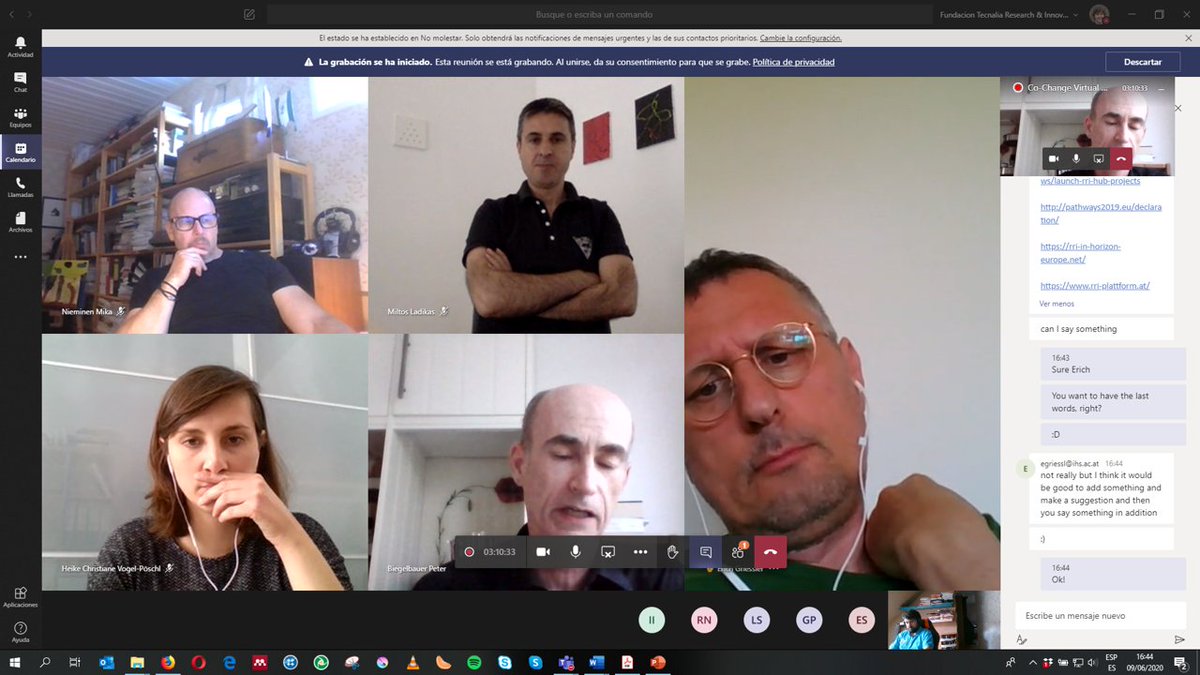 faraondemetal's tweet photo. On tuesday and wednesday we held our #CoChange Stokctaking Virtual Workshop in two sessions that gathered several #RRI project representatives.
Now, we have a lot to process but @nieminenmp and I want to say thank you again for your participation in these intensive two days!😀 https://t.co/JtT0pZK4Nq