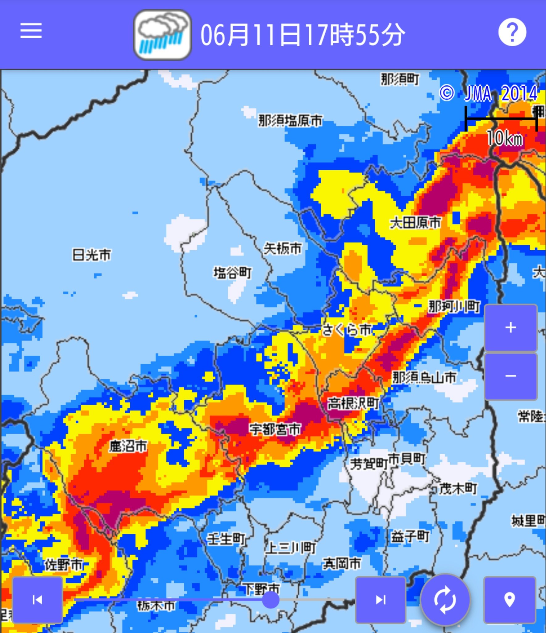 画像 : 宇都宮 最高気温32.4℃。 関東甲信～東北南部まで一気に ...