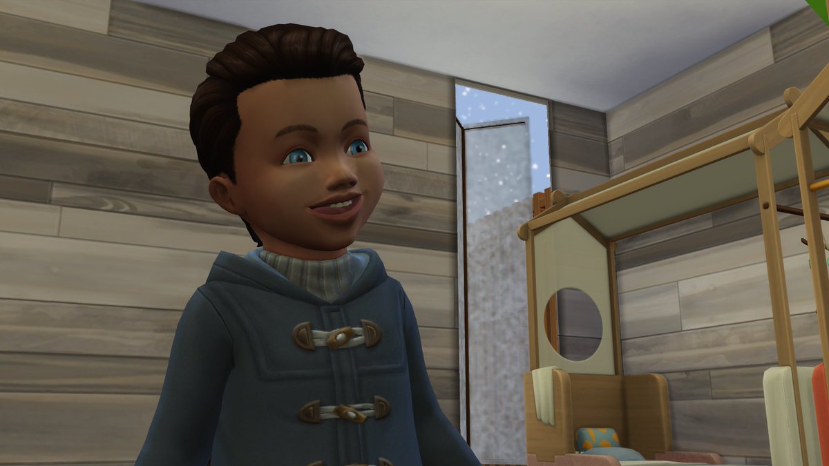 Her_Maajesty_'s tweet photo. Aujourd'hui dans les #Sims4 je n'ai pas eu un bébé mais bien des triplés 👶! Deux garçons et une petite fille. Voici donc Ted, Max et Zoé 😍 ! Papa est super heureux, Maman est complétement lessivée ! 😆#VGPUnite #Virtualphotography #virtualportraits #selfie #playwithlife #kids https://t.co/VpePMwcoB2
