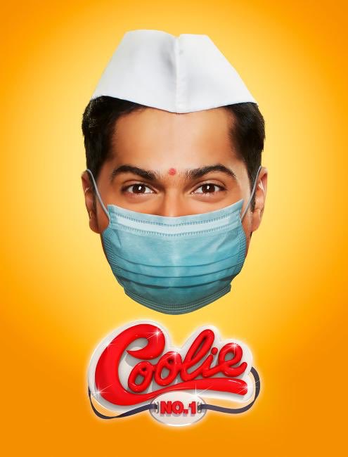 #CoolieNo.1 😷 @Varun_dvn #SaraAliKhan #DavidDhawan @vashubhagnani @jackkybhagnani @honeybhagnani