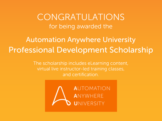 AdvisorTatiana's tweet photo. Thank you @AutomationAnywh er ! And
@NeuNetoIT for the career advice within Robotic Process Automation! The future is now - closing digital skills gap! #AAU #AAUScholar #MasteringBots #RPAScholar #GoBeGreat #dsjctogether @DigitalSkillsEU https://t.co/2DnLqJx9pA
