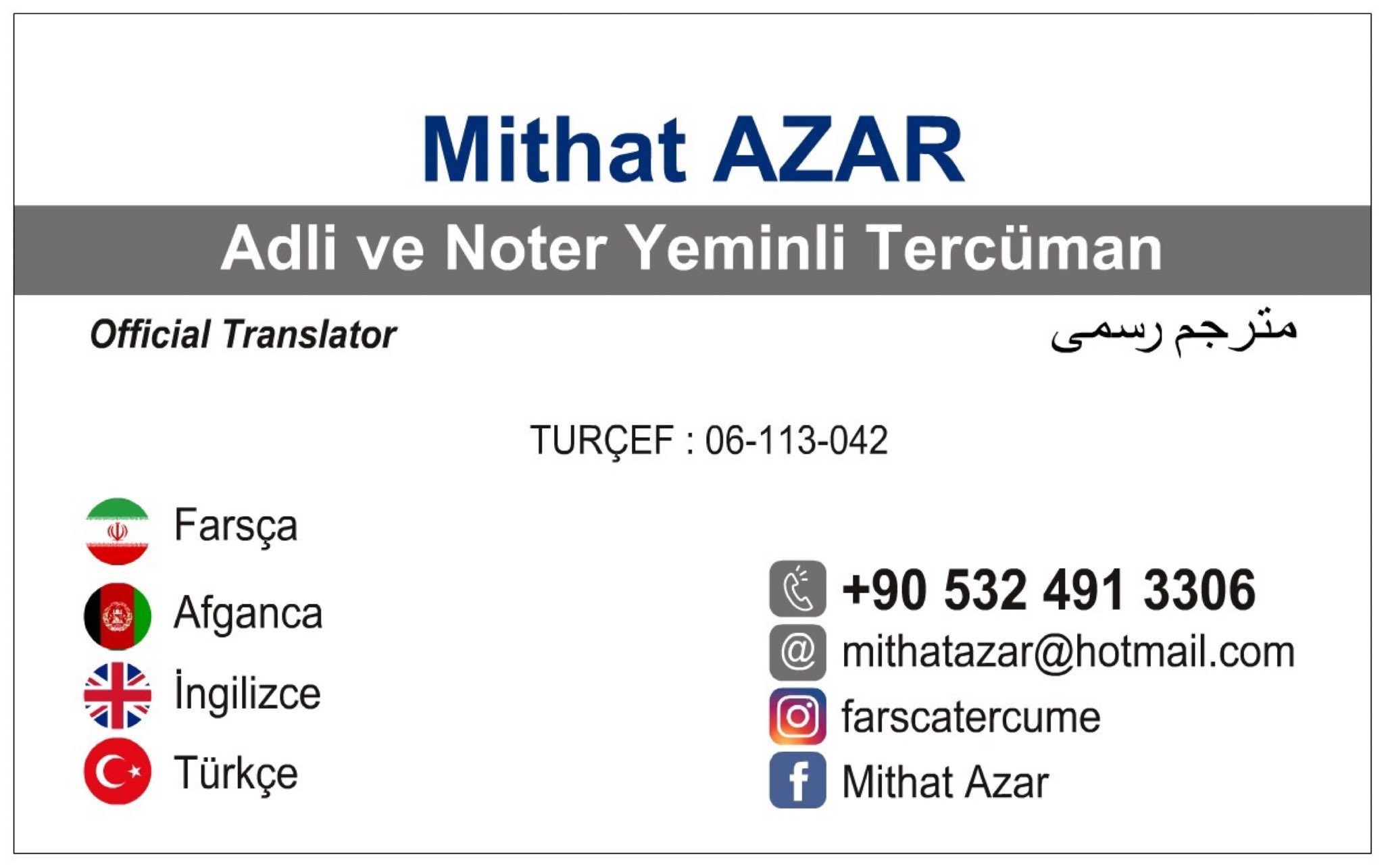 Farsça Türkçe Tercüman On Twitter: