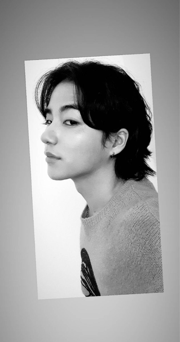 머리를 넘겼다~