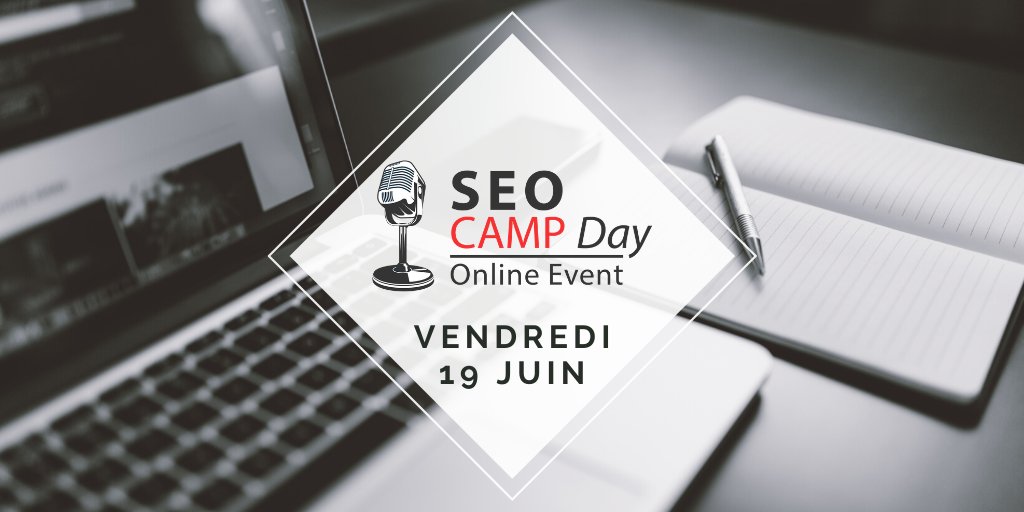 SEO CAMP / FePSeM (@seocamp) on Twitter photo Rendez-vous le 19 juin pour le #SEOCamp Day Online Event 🎉
✅ Notre premier événement 100% en ligne
✅ 100% gratuit
✅ 1 journée de conférences autour du #SEO et #SearchMarketing
Journée animée par <a href="/PatrickValibus/">Patrick Valibus</a> et <a href="/TurcanMichael/">Michaël TURCAN☀️- Consultant SEO Marseille 🚀😎🚀</a> 👌
Billetterie 👉 swll.to/cQdMNa Rendez-vous le 19 juin pour le #SEOCamp Day Online Event 🎉
✅ Notre premier événement 100% en ligne
✅ 100% gratuit
✅ 1 journée de conférences autour du #SEO et #SearchMarketing
Journée animée par <a href="/PatrickValibus/">Patrick Valibus</a> et <a href="/TurcanMichael/">Michaël TURCAN☀️- Consultant SEO Marseille 🚀😎🚀</a> 👌
Billetterie 👉 swll.to/cQdMNa