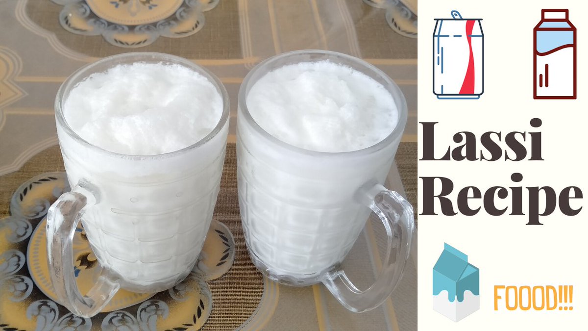 habiba_with's tweet photo. ✅ Watch on 🔛 Youtube 👉 https://t.co/swuXL8s4pB 👈 Lassi Recipe | How to Make Lassi at Home | Butter Milk Summer Drink #lassirecipe #mangolassi #howtomakelassiathome #summerdrink #buttermilk #punjabilassi #cookingwithhabiba #howtomakemangolassi #mangolassirecipe #sweetlassi https://t.co/jDmXAwK5UE