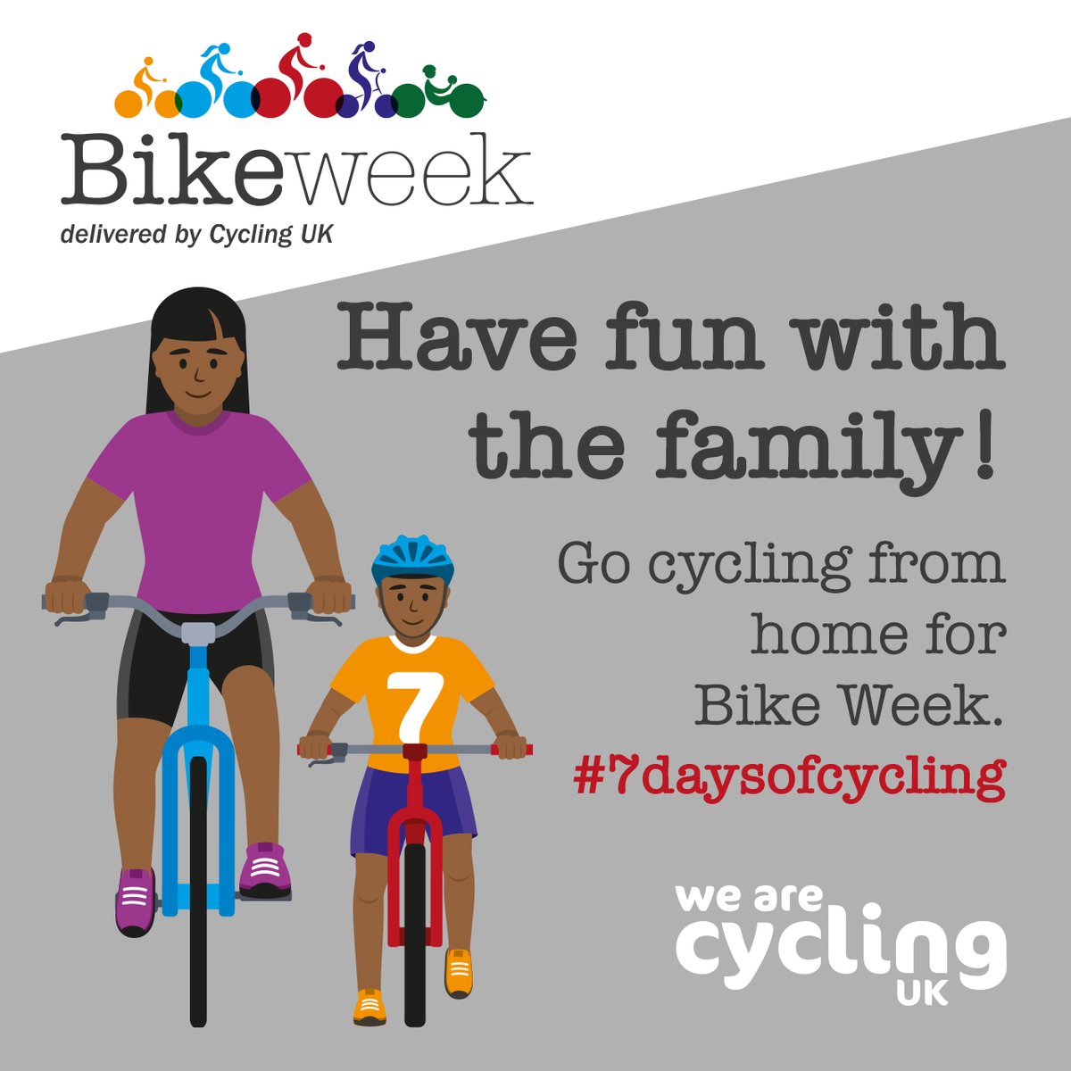 ChooseMoveCW's tweet image. Have fun with the family! Head out for a ride between 7-14 June and join the #7daysofcycling. cyclinguk.org/bikeweek/7days…  #Cycling #Coventry #Warwickshire