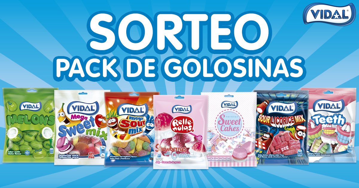 Vidal_Golosinas's tweet photo. ✨#SorteoSecretoVidal✨ 

¡Tenemos un lote de golosinas oculto! 🍬🍭¿Queréis ganarlo? Tan solo tenéis que: 

✅Hacer clic en el link de nuestra bío  
✅Darle al botón de Twittear 
✅Seguirnos 

*El sorteo estará activo en territorio español hasta el 15/06/2020 a las 11:00 horas. https://t.co/X9HKVmqfXs