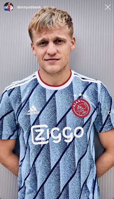 van de beek jersey