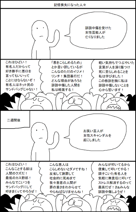 今 ツイッターに大量発生している記憶喪失になった人々 スルメ デ ラ ロチャの漫画 今 ツイッターに大量発生している記憶喪失になった人々 スルメ デ ラ ロチャの漫画