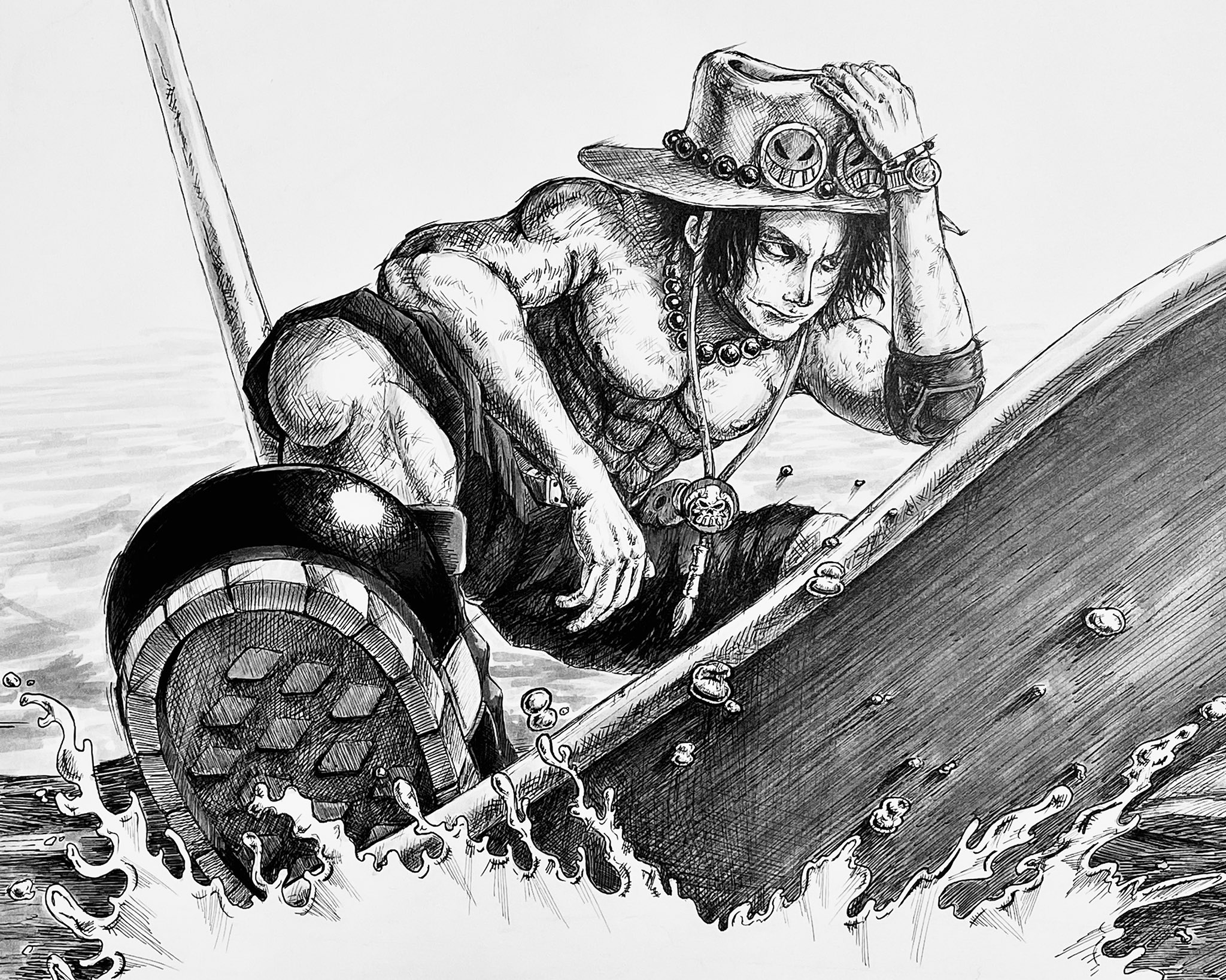 Gatto Blu ガットブル Ar Twitter 本当に久しぶりの Onepiece イラスト コロナ自粛中に 描きました ポートガス D エース 敵船に火拳を放って ストライカーに飛び降りた そんな瞬間 ウソップギャラリー海賊団 Onepiece ワンピース Gatto Blu ガットブル Ar Twitter 本当に久しぶりの Onepiece イラスト コロナ自粛中に 描きました ポートガス D エース 敵船に火拳を放って ストライカーに飛び降りた そんな瞬間 ウソップギャラリー海賊団 Onepiece ワンピース