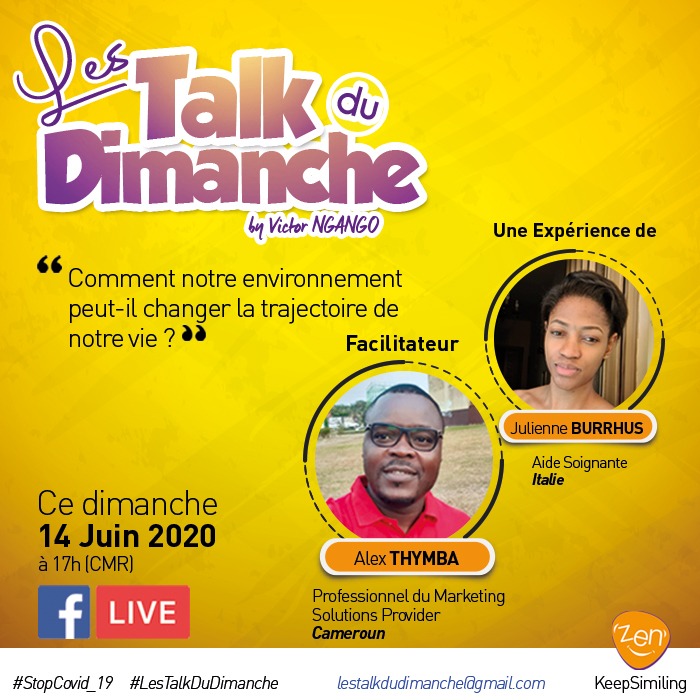 B_inspire237's tweet photo. Une Camerounaise formée en #Marketing au pays, aujourd'hui #AideSoignante en Italie. Qu'est-ce qui n'a pas marché? Qu'est-ce qui a modifié sa trajectoire? Expérience de vie racontée ce dimanche  17h en LIVE https://t.co/Ej4evpJiPw
#ToutLeMondeADroitAuBonheur
#KeepSimiling https://t.co/EVmUNl35lh