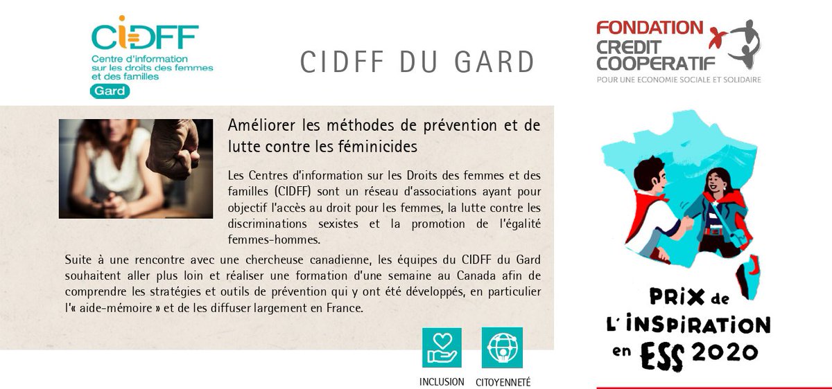 Fondation_CC's tweet photo. [🏅PALMARÈS #OCCITANIEEST #PIESS2020🏅]
Bravo à @CompostonsAsso pour son projet ESS qui remporte la médaille d’or🥇. CIDFF du Gard reçoit la médaille d’argent🥈et IFE Côte Vermeille repart avec la médaille de bronze🥉.

#EtAprès #écologie #citoyenneté #emploi #solidarité https://t.co/9AdXqtUcLQ