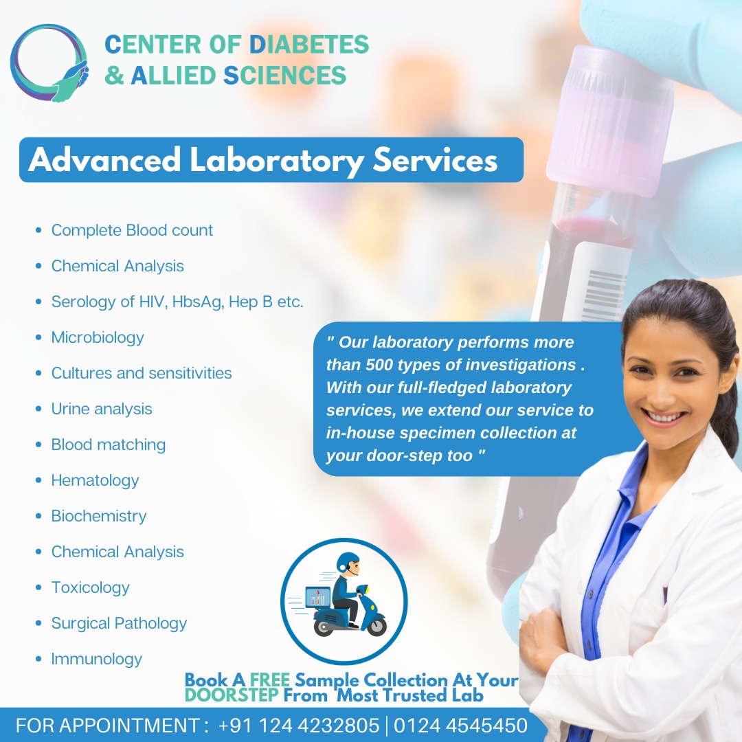 cdashospitals's tweet photo. #Laboratoryservices #freeSampleCollection
➡️Advanced #Laboratory Services By CDAS✅
Book A FREE Sample Collection At Your DOORSTEP From Most Trusted Lab
👉FREE HOME DELIVERY MEDICINES
👉 FREE BLOOD SAMPLE FROM HOME💉
➡️Website :https://t.co/9EjSl6T3XF
CDAS – Diabetes Hospital https://t.co/87wdupXPWL