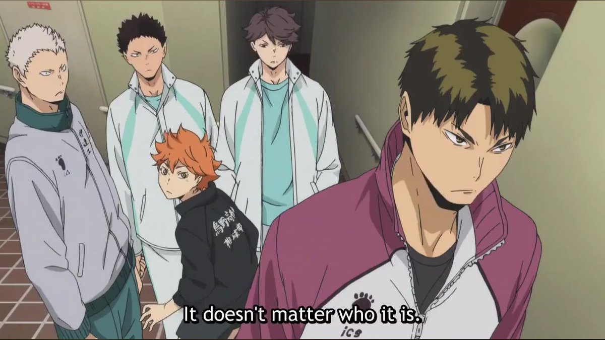 beiyach's tweet image. can we not forget how hinata looks like a small bean between these guys 😂💓