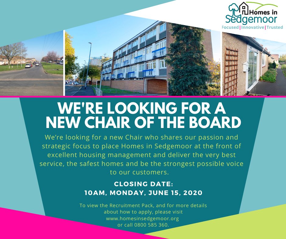 Are you interested in applying to be our new Chair of the Board? Our Board would welcome your application. #GoTeamHiS