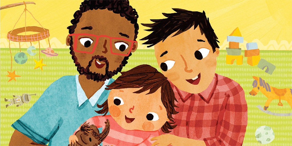 It's #PrideMonth, but it can still be hard for some children to see their family set-up reflected in books. We've put together a list of some lovely titles that feature LGBT+ families ❤️ booktrust.org.uk/booklists/l/lg…

Illustration: Christiane Engel