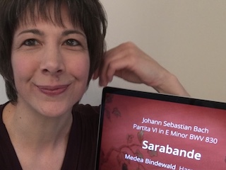 medea_bindewald's tweet photo. Will you join me? My new video premieres at YouTube tonight! https://t.co/DIhp6QC0ZN #bach #partita #sarabande #harpsichord #earlymusic #newvideo #youtube #premiere #liveChat #copingwithcorona #online #classicalmusic https://t.co/3NM9GxA2IW