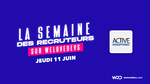 actived_'s tweet photo. [La #SemaineDuRecruteur par @welovedevs ]
🧐 Vous êtes à la recherche d'un poste ?
De nombreuses opportunités sont à pourvoir chez #ActiveD N'attendez plus, venez discuter avec nous !
Visitez notre page sur: https://t.co/L1Po5aaC5M
#job #recrutement #informatique #it #welovedevs https://t.co/QjgfI57kGA