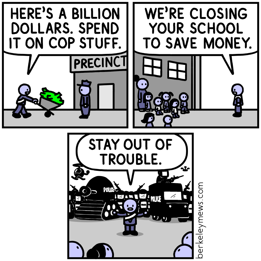 benzaehringer's tweet image. police funding