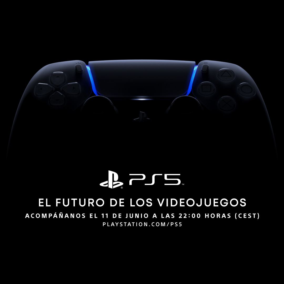 PlayStationES's tweet image. Nos vemos a las 10 pm CEST para echarle un ojo al futuro de los videojuegos en #PS5: bit.ly/PS5YTJn #PlayStation5