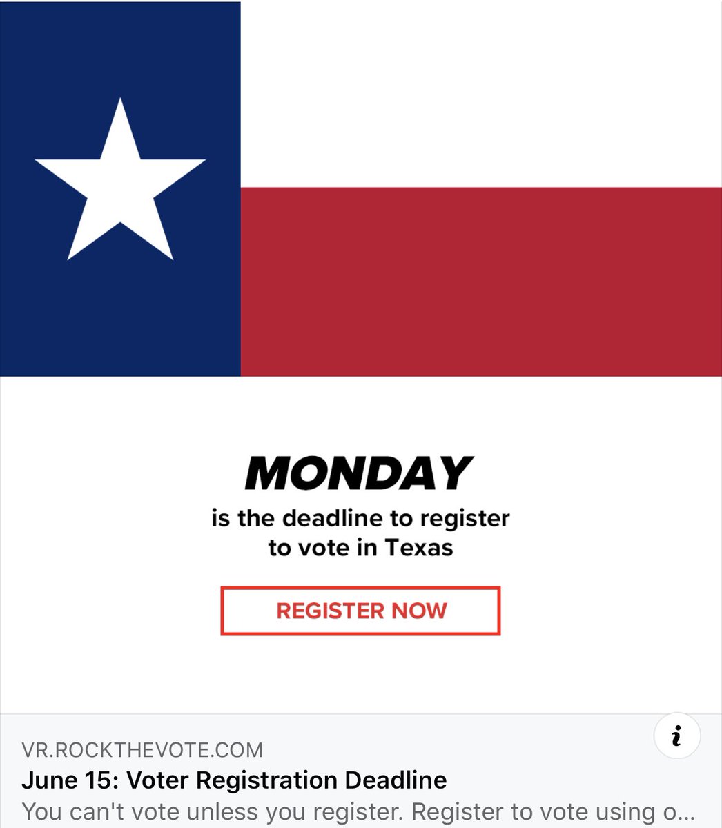 Be the change!!! Register to vote by 15 June! <a href="/AlvinHS_2020/">Alvin HS Class of 2020</a> <a href="/ManvelHS/">Manvel High School</a> <a href="/manvelseniors/">Manvel HS Class of 2022</a> <a href="/ShadowCreekHS/">Shadow Creek HS</a>