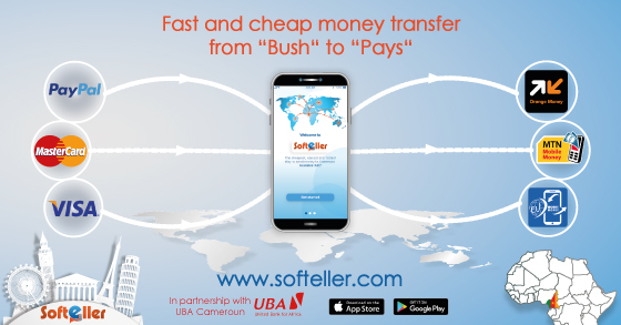 SoftellerCM's tweet photo. Make your life #SOFTER.
Receive "doh" from "bush" directly into your mobile money account in "pays" via #SOFTELLER.
Download the application now and enjoy #SOFTNESS
https://t.co/NLP80SK59b… https://t.co/TvtNSqtlOj