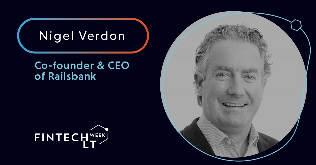 fintechinn2021's tweet photo. Looking to scale your #fintech? Industry veteran, #BaaS evangelist, serial tech #entrepreneur and the CEO of @railsbank @nigelverdon is the one who's advice you cannot miss.
Make sure to register and hear him at #fintechweeklt!
AGENDA: https://t.co/khSMZMFHp6
#digitalbanking https://t.co/9aEj3Cra3s