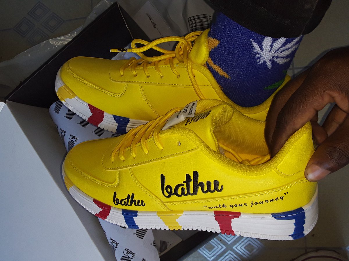 bathu shoes yellow