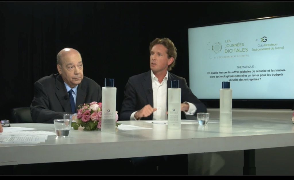 Claude_Tarlet's tweet image. Merci @AgoraFonctions de m’avoir invité à échanger sur les nouvelles offres globales de sécurité à l’occasion des Journées digitales de l’environnement de travail. La crise sanitaire que nous venons de traverser accélère les évolutions. Nous devons être toujours plus proactifs