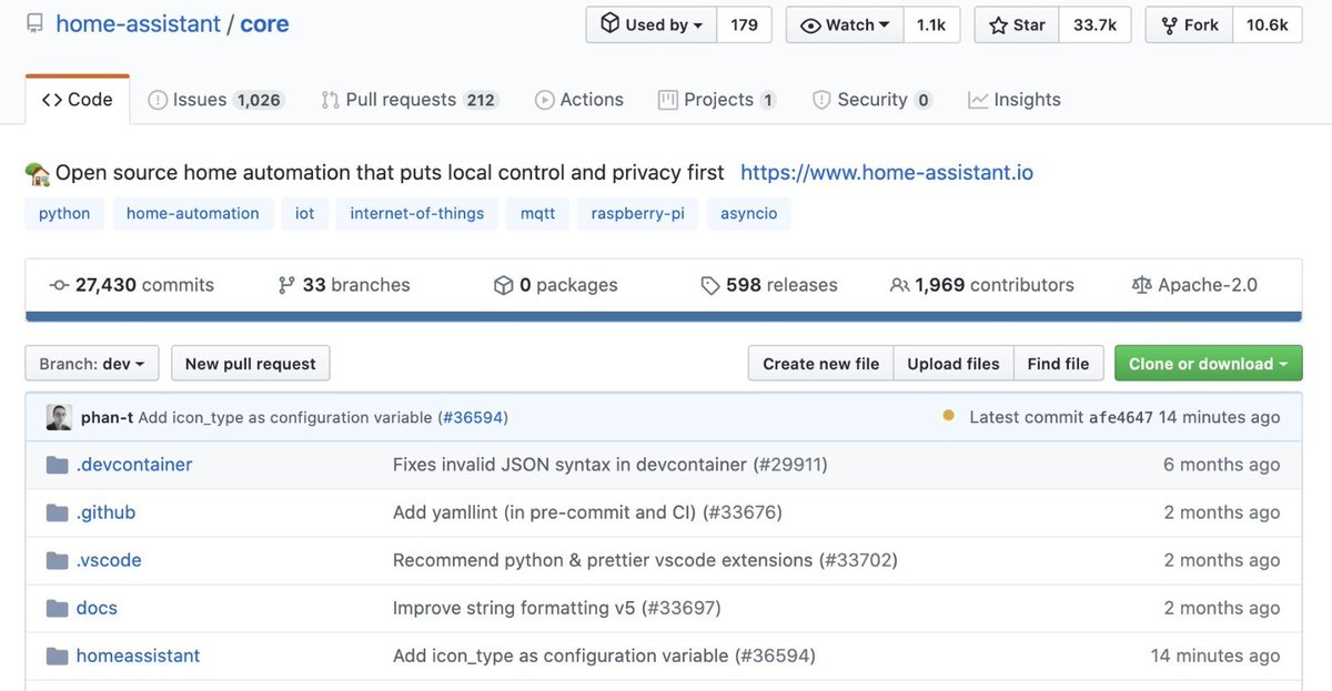 My first Pull Request to #HomeAssistant approved, code committed! 😁