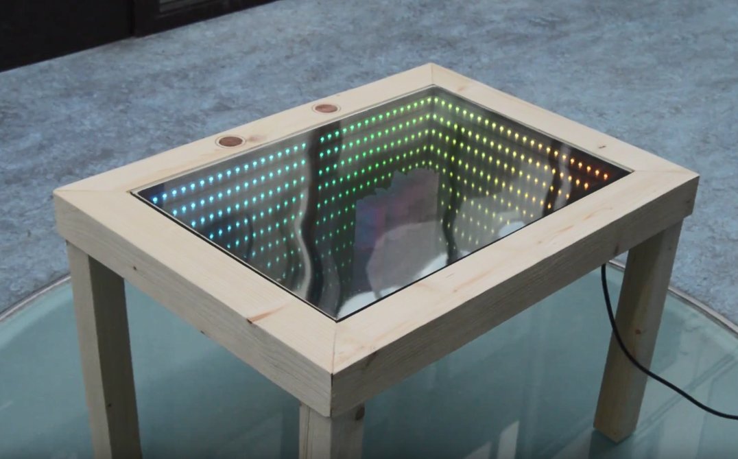 RSDesignSpark's tweet photo. Mirror, Mirror on the coffee table. Who is smartest of all? https://t.co/NLsLRvLnz2 #coffeetable @arduino #LoveElectronics https://t.co/lhTVSqSWcq