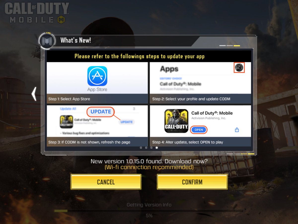CODM_EclipzeG's tweet photo. #CODMobile 
Update is out for All Versions now! https://t.co/32IJ9cZLV9