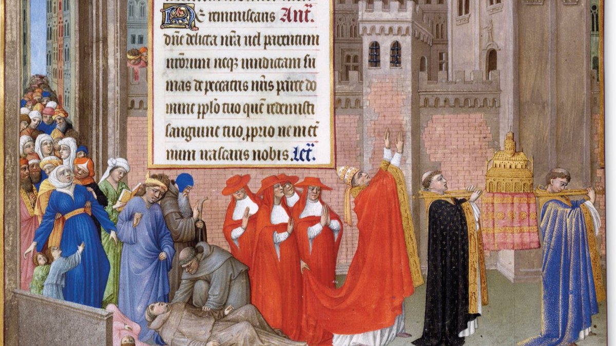 ラテン語さん ベリー公のいとも豪華なる時祷書 というフランスで描かれた装飾写本があるのですが すごく綺麗で15世紀に描かれたのにまだ美しさを保っています 本文のラテン語も綺麗に書かれています