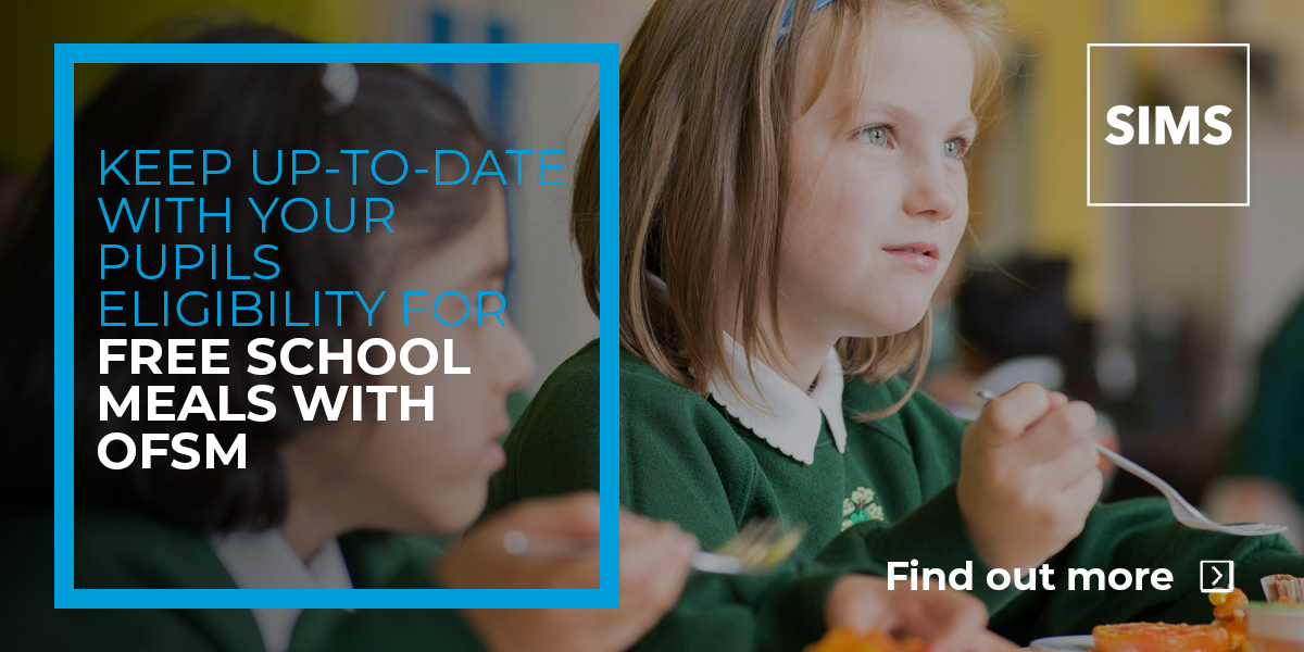 SIMS_ESS's tweet photo. Do you know which children in your school are eligible for Free School Meals? With OFSM, ensure no child is left behind https://t.co/2DoP2adcXB https://t.co/KpYRhWE0R9