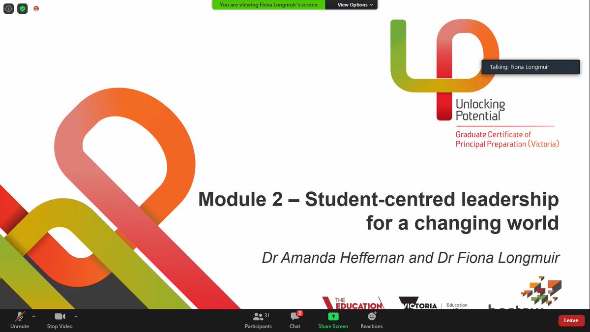 Day 2 of#UnlockingPotential 
@BastowInstitute with 
<a href="/MonashUni/">Monash University</a> is done and dusted. 

Big thanks to 
@LongmuirFiona
and 
<a href="/chalkhands/">Amanda Heffernan</a>
for all their efforts in getting this amazing course together. A fantastic Masterclass from Natalie Grieve today.