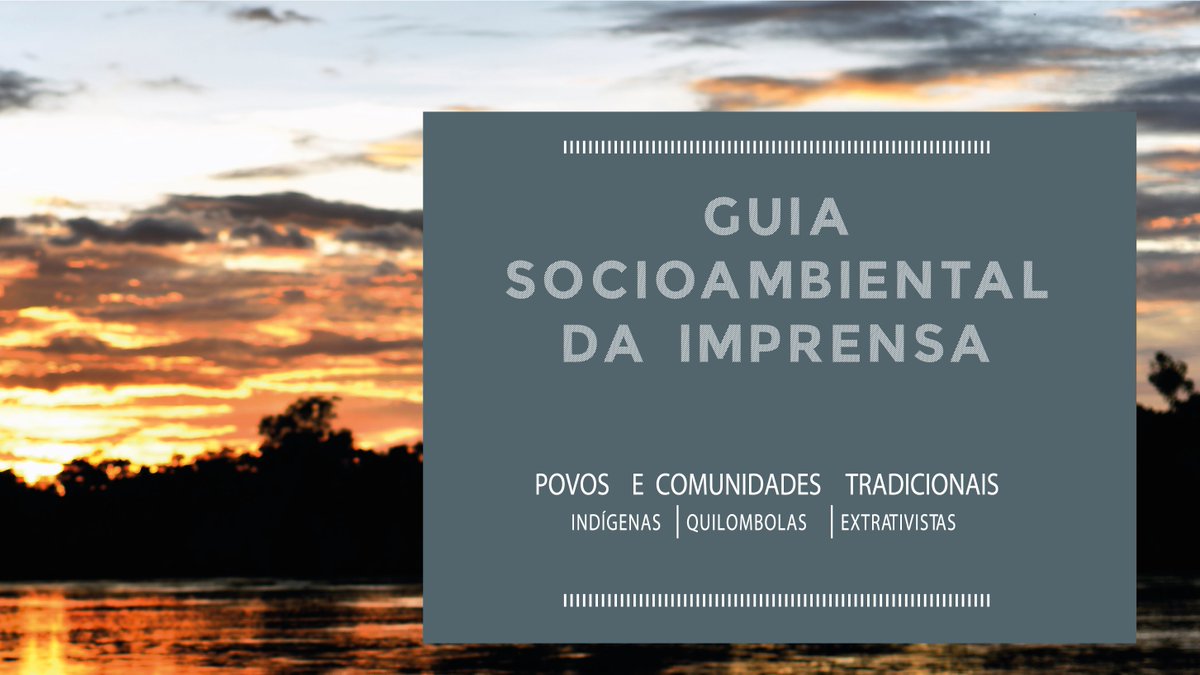 liviaalcantaraM's tweet photo. Tive o prazer de escrever e editar um guia inteiramente destinado à imprensa com informações essenciais para a produção de pautas e reportagens sobre #indígenas, #quilombolas e #extrativistas. Publicação da @amazonianativa design da @aquino_talita https://t.co/eKTajGCJaJ