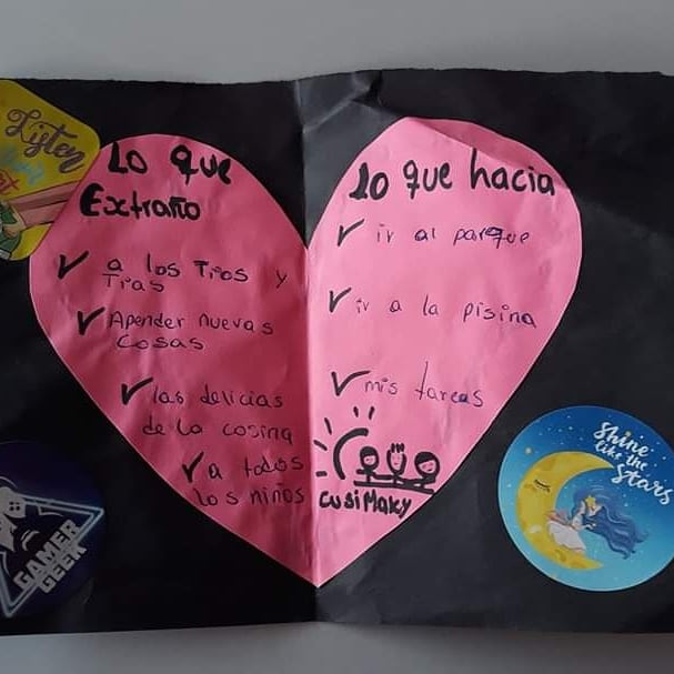 cusimakycusco's tweet photo. Thank you Erika for your beautiful card for the tíos and tías of CusiMaky. You are amazing, always be yourself! 🥰

Gracias Erika por tu hermosa tarjeta para los tíos y tías de CusiMaky. Eres increíble, ---Extraña las delicias de la cocina---🙌🙌🙌#peru #covid19 #cusco https://t.co/lGlpxtt3kI
