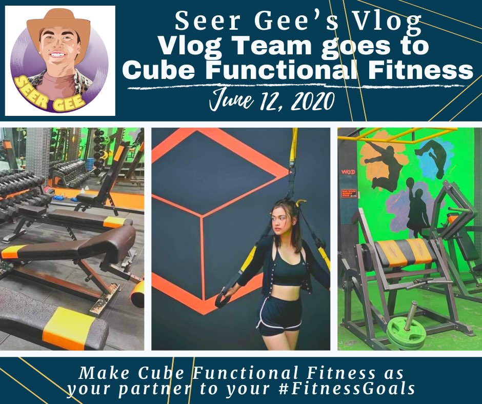 seergee2020's tweet photo. Ready yourselves to be physically fit and genuinely healthy as Seer Gee’s #VlogTeam explores Cube Functional Fitness, fun and excitement awaits while being healthy is the topmost priority.💗

See you there😉

Don’t forget all of my social media accounts links below😉
[a Thread] https://t.co/Lu4rEBt26e