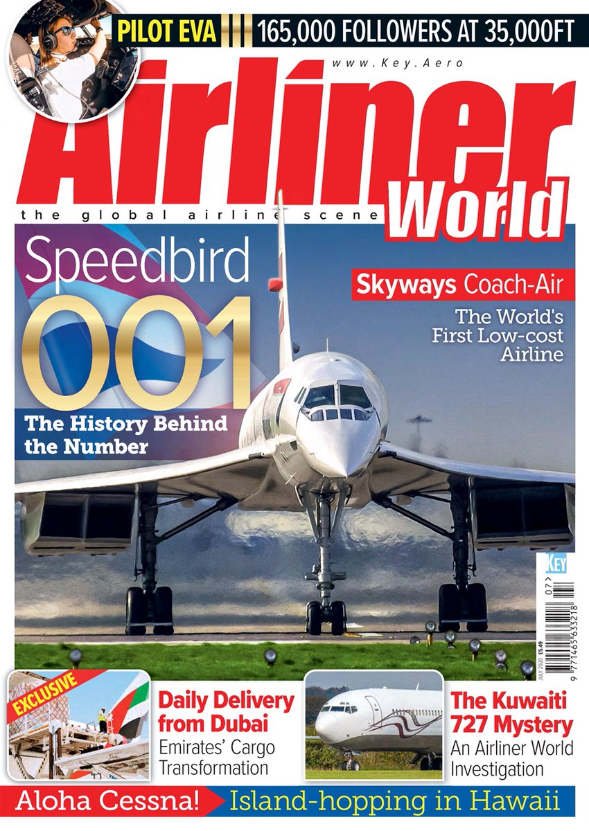 v1images's tweet image. Congratulations to our team who have had images feature in the 'July 2020' edition of @_AirlinerWorld out today. A fantastic start to the publishing month in which we pay 100% rates to our team for ANY images used by magazines we work with! #supportpublishers