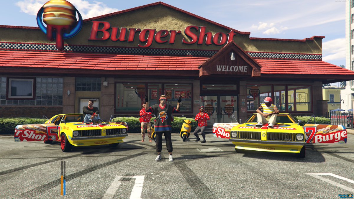 LevelV_'s tweet image. À bientot l’ami. #LevelV #GtaRp #Rp #burgerShot #Gasper youtube.com/watch?v=b2FbKH…