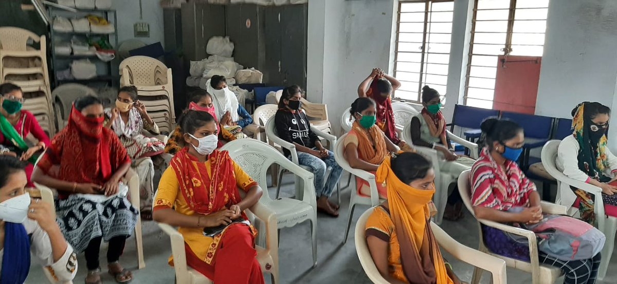 Training Workshop conducted at DHRANGDHRA for BC SAKHI by Surrendanagar Team.
Womens will start the Aayush Sanjivani survey work soon.
<a href="/dintya15/">dinesh tyagi Retd IAS</a> 
#CSCseGRAMSWARAJ
