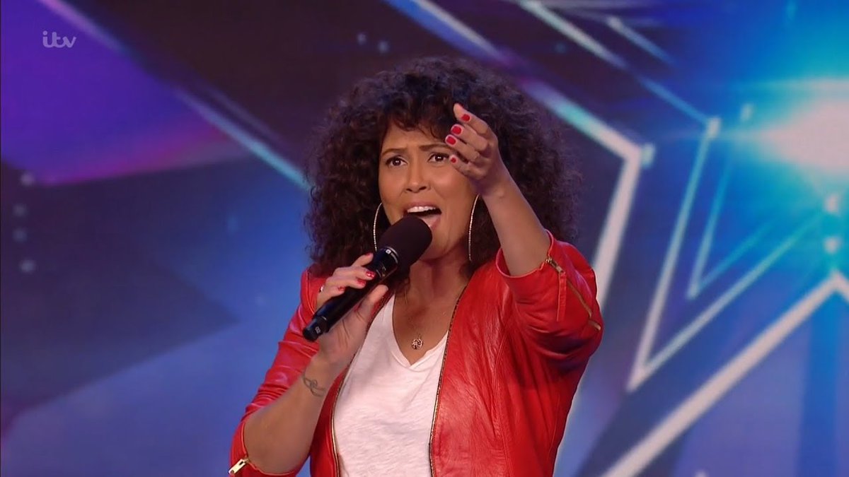 TV News: @Mr_Schouw welcomes <a href="/BelindaDavids/">Belinda Davids</a> to the show! 

The star of The Greatest Love Of All - Whitney Houston Tribute Show, wowed the judges on #BritainsGotTalent with her rendition of 'One Moment In Time'

Missed the interview? Listen here - tinyurl.com/y7yolukp #BGT